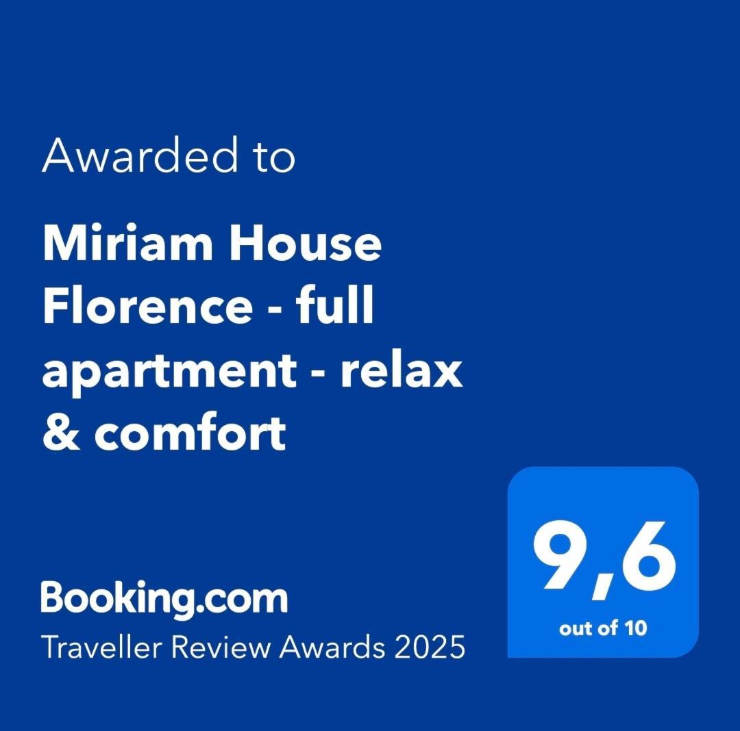Miriam House Florence - Full Apartment - Relax & Comfort Exteriör bild