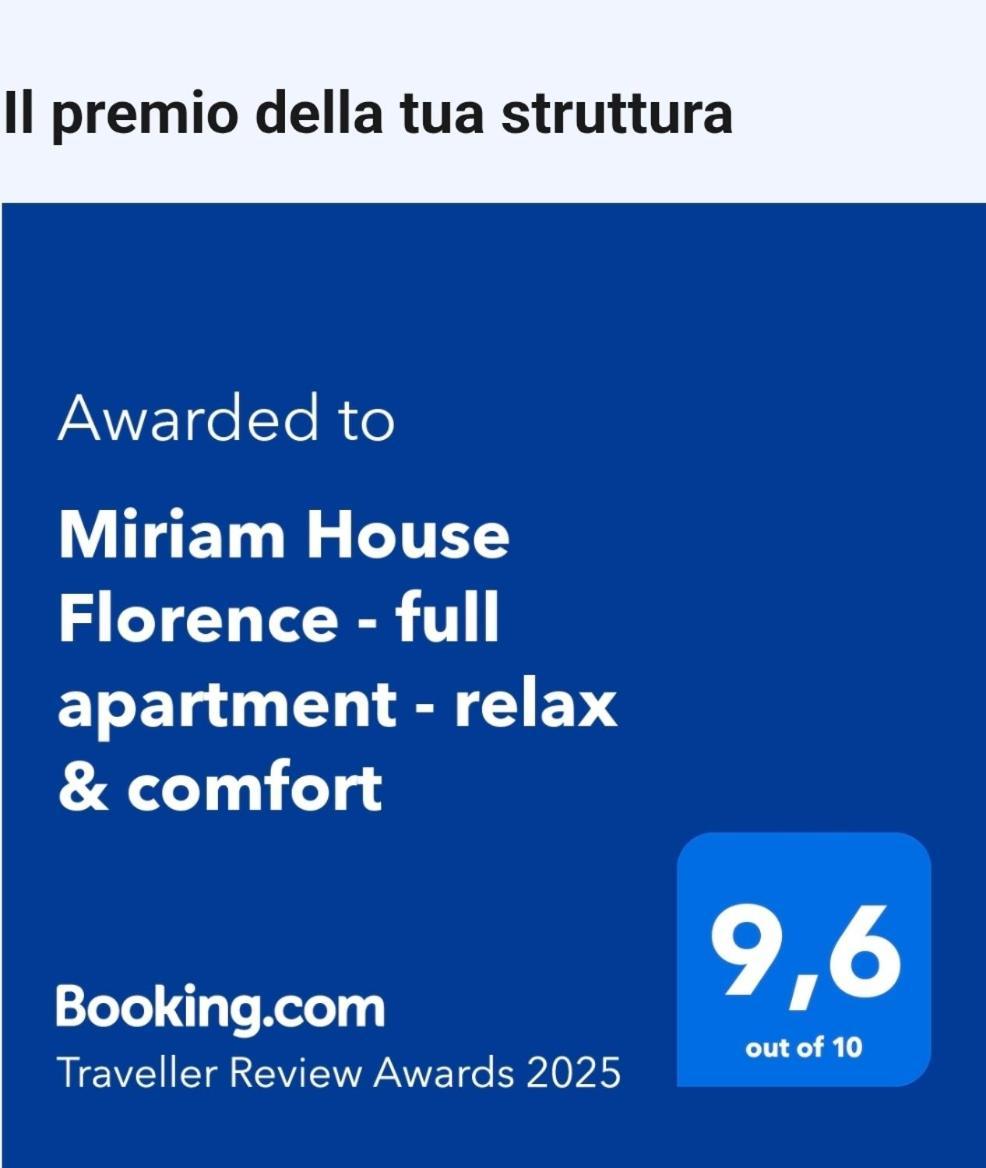 Miriam House Florence - Full Apartment - Relax & Comfort Exteriör bild